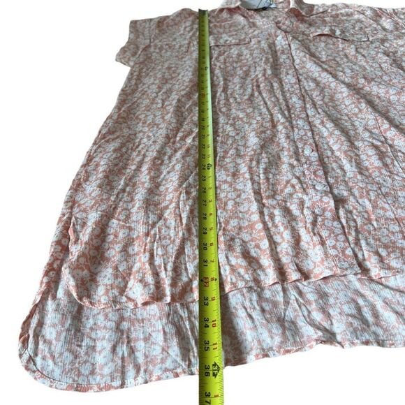 Pacsun Lost + Wander Dessert Shirt/Dress/Tunic Sz. M/L NWT Beach Coastal Boho - Picture 11 of 16